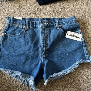 Wrangler cut off shorts